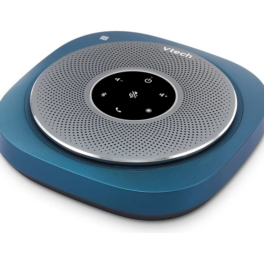VTech VCS601 Cordless Conference Speakerphone, Blue/Gray (80-2537-00)