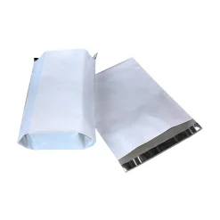 Discount Laddawn 13"W x 16"L Expansion Self-Sealing Poly Mailer, White, 500/Carton (5216)