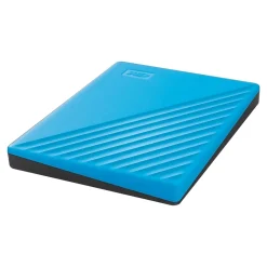 WD My Passport 2TB USB 3.2 Gen 1 External Hard Drive, Sky (BYVG0020BBL-WESN)