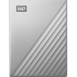 Outlet Western Digital WD My Passport Ultra 4 TB External USB 3.0 Portable Hard Drive, Silver (WDBPMV0040BSL-WESN)