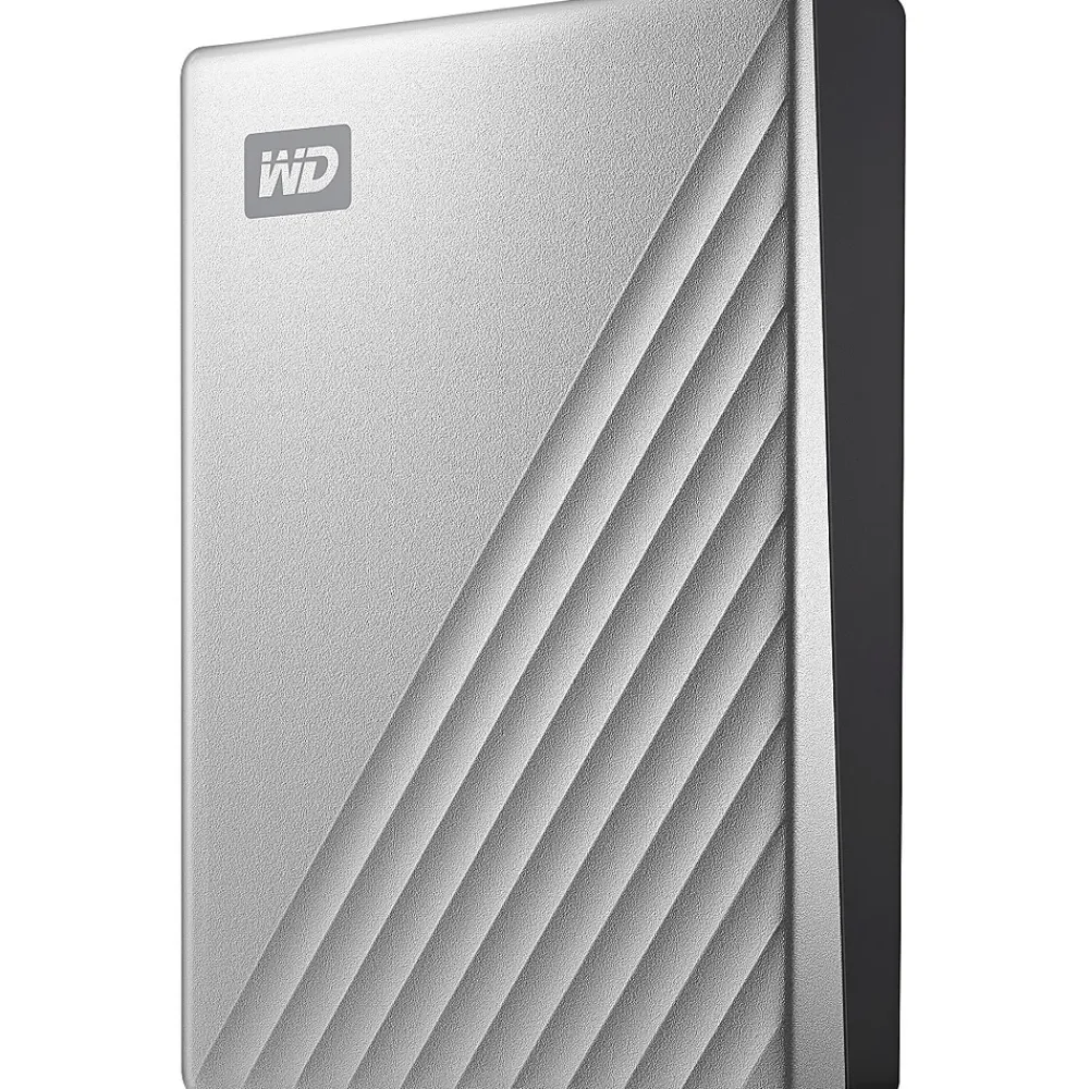 WD My Passport Ultra 4TB USB 3.0 External Hard Drive, Silver (BFTM0040BSL-WESN)