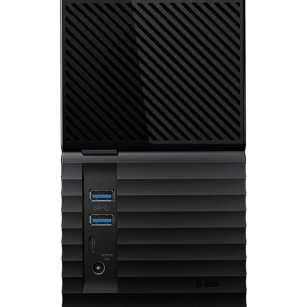 Hot Western Digital WD 16TB My Book Duo Desktop RAID External Hard Drive, USB 3.1 (WDBFBE0160JBK-NESN)