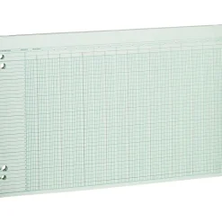 Accounting & Record Journals*Wilson Jones Columnar Ruled Sheets, 30 Columns, 11" x 17", Green, 100 Sheets/Pack (WLJG5030)