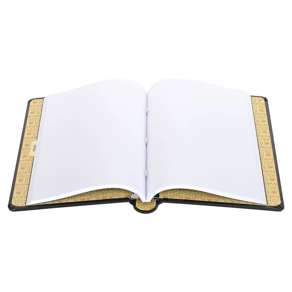 Accounting & Record Journals*Wilson Jones Minute Record Book, 9.3"W x 11.6"H, Black, 250 Sheets/Book (W0395-11)