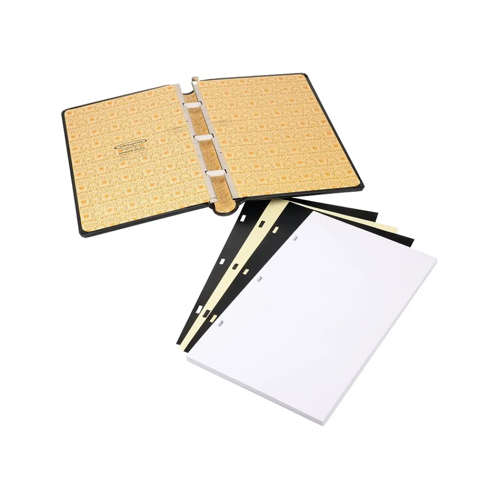 Accounting & Record Journals*Wilson Jones Minute Record Book, 9.3"W x 11.6"H, Black, 250 Sheets/Book (W0395-11)