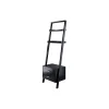 Bookcases*Winsome Bellamy 2-Shelf 69"H Leaning Bookcase, Black (29522)
