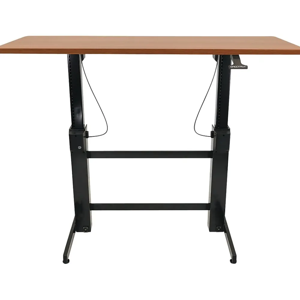 Discount Ergotron Workfit-B Sit-Stand Base, Heavy-Duty, 88 Lbs. Max Weight Capacity, Black