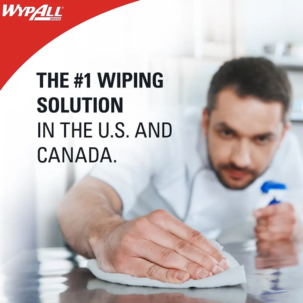 CriticalClean Foodservice Cloths, 12.5" x 23.5", White, 200 Sheets/Box (06053)<WypAll Online
