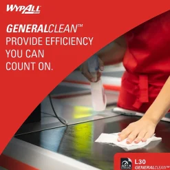 GeneralClean L30 Durable Fibers Cleaning Wipers, 11