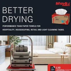 GeneralClean L10 Fabric Cleaning Wipers, 10.25