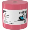 PowerClean X80 Cloth Cleaning Wipers, 16.8" x 12.5", Red, 475 Sheets/Roll (41055)<WypAll Sale