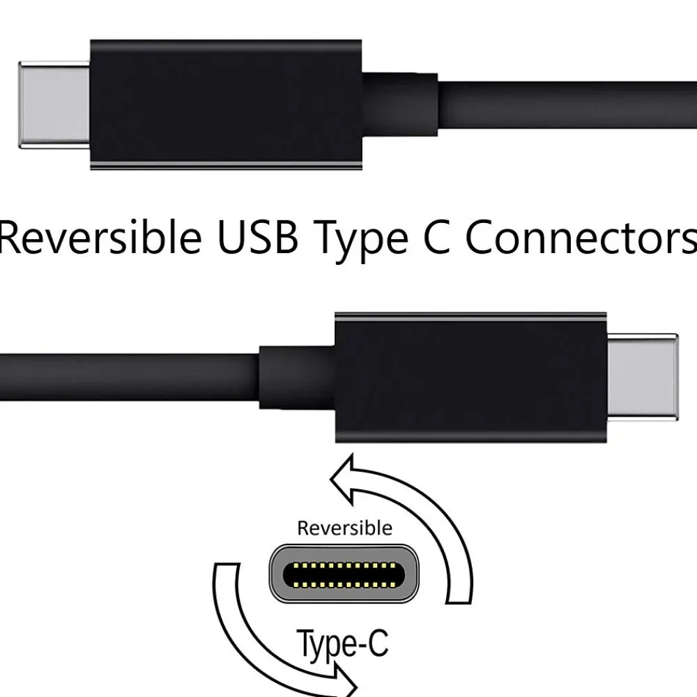 USB-C Charging Kit/Bundle for Smartphones and USB-C Compatible Devices, Black (4X25WCHARGEKIT6B)<4XEM New