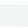 Classroom Paper*Zaner-Bloser Broken Midline Sulphite Paper; 500 Sheet, Ruled, 10.50" x 8", 500/Pack, White