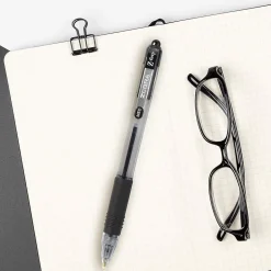 Pens|Zebra Z-Grip Retractable Ballpoint Pen, Medium Point, 1.0mm, Assorted Ink, 48 Pack (22048)