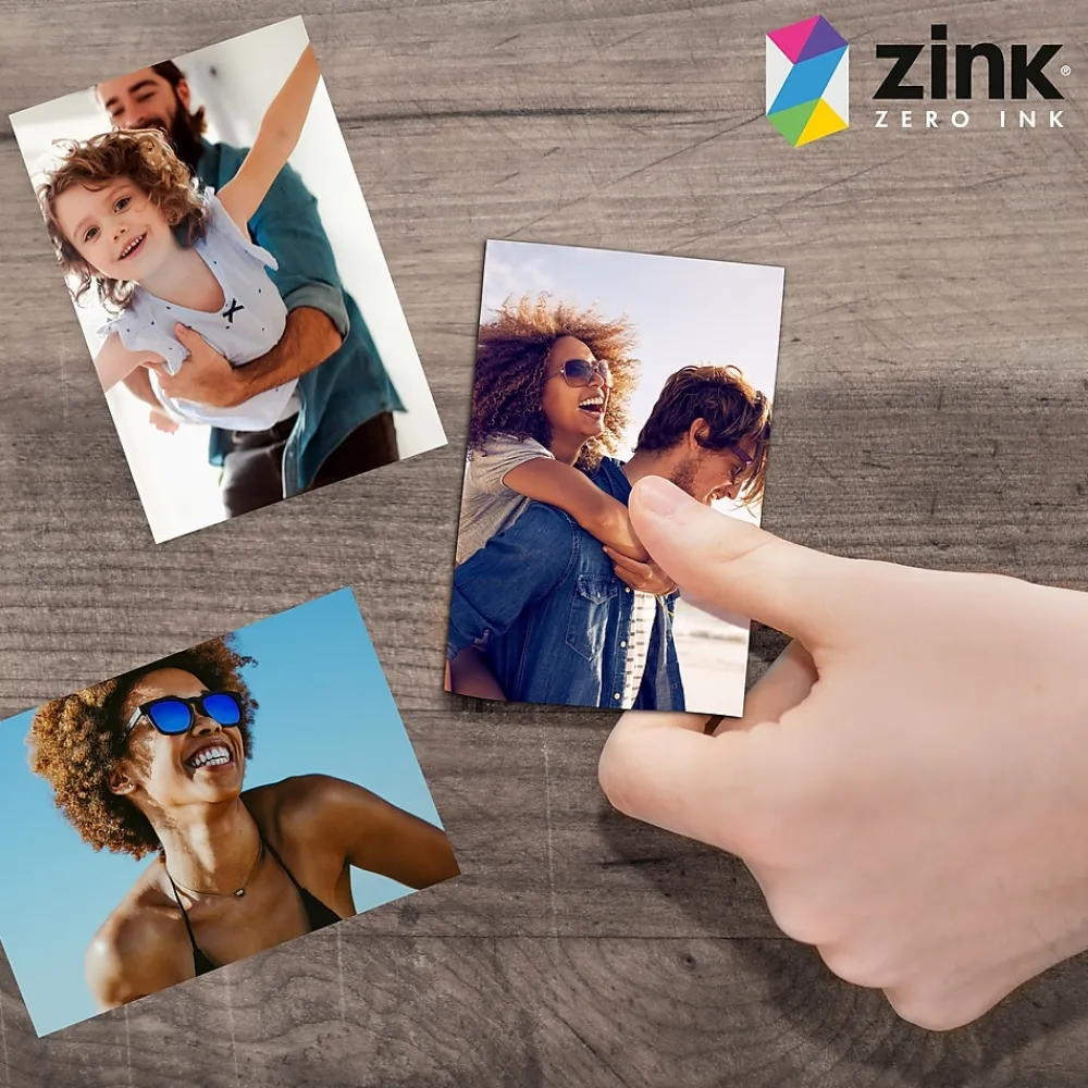 Photo Paper*Zink 2" x 3" Premium Glossy Instant Photo Paper 20 Pack Compatible with Polaroid Snap, Snap Touch & More